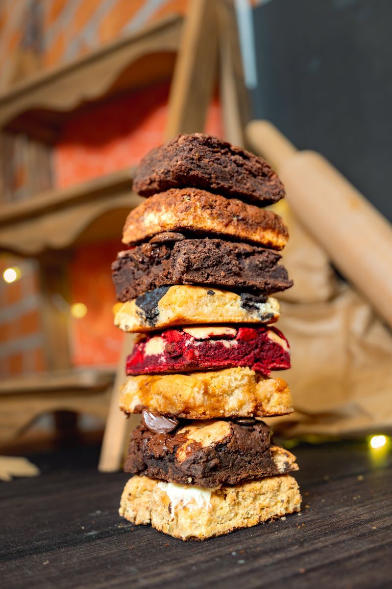 Foto de um brownie delicioso 14