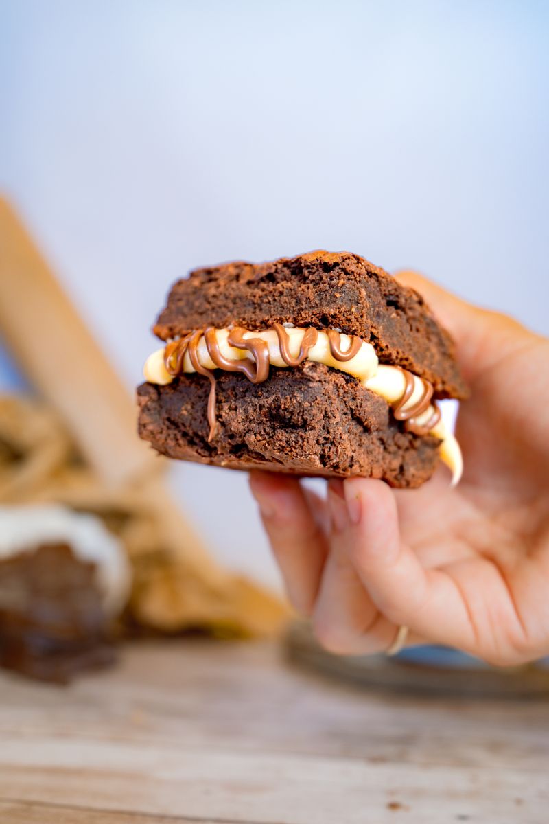 Foto de um brownie delicioso 2